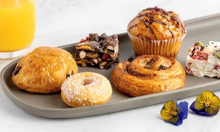 Sweet pastries for corporate catering