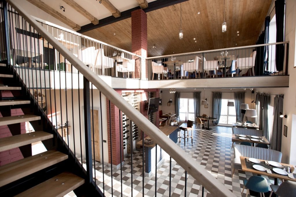 The inside of Tonic House