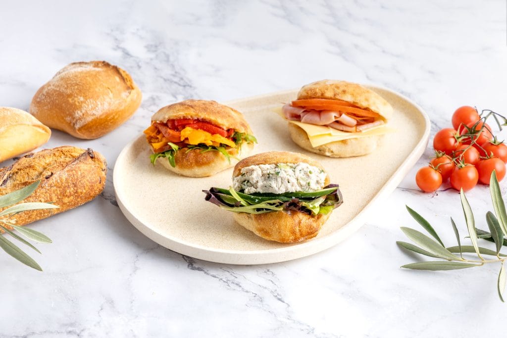 Sandwich catering menu